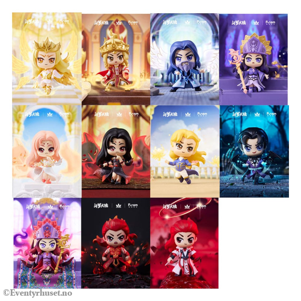 Soul Land Wuhun Hall Series Mini Figures 9 cm Display (8) Collectibles