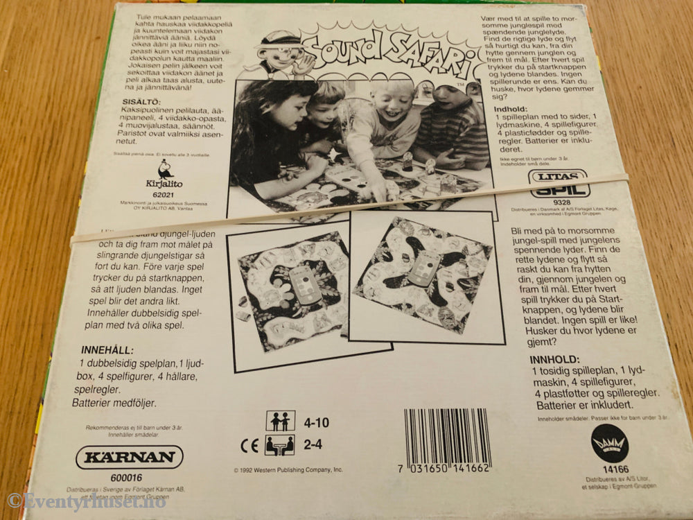 Sound Safari. 1995. Brettspill.