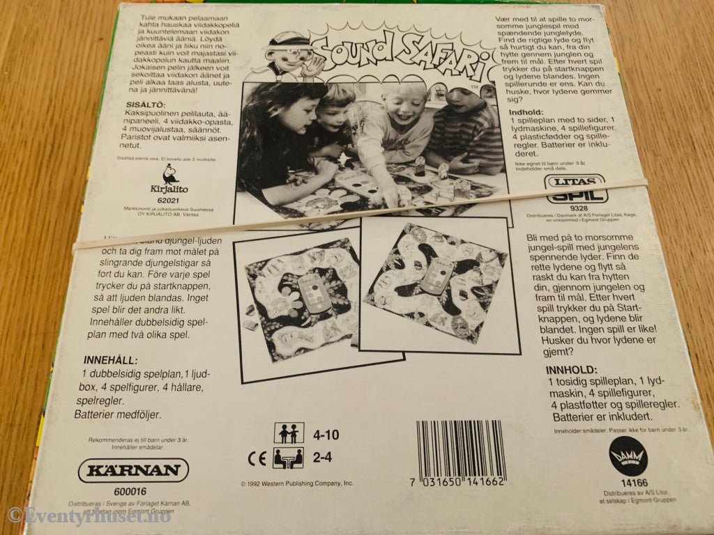 Sound Safari. 1995. Brettspill.