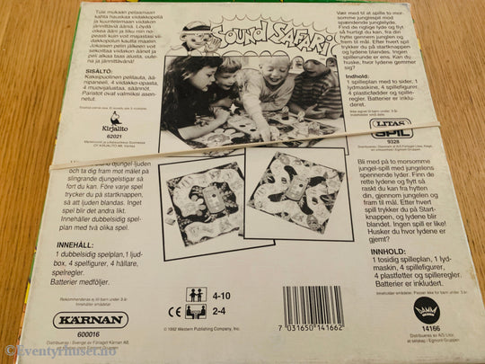 Sound Safari. 1995. Brettspill.