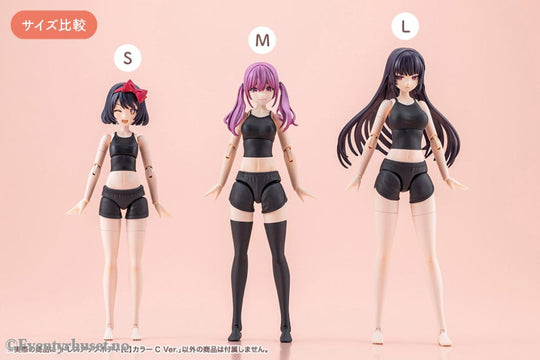 Sousai Shojo Teien Accessory set for action figures Dress Up Body Color C Ver. L Toys