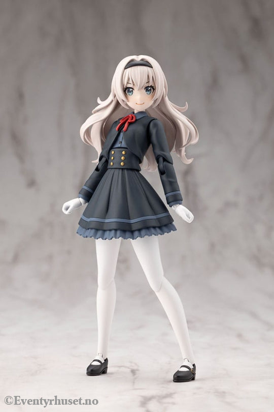 Sousai Shojo Teien Plastic Model Kit 1/10 Emma Koishikawa Nocturne with Honda AB12 Motocompo 14 cm Manga & Anime