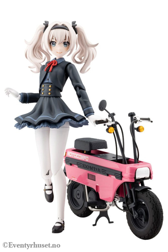 Sousai Shojo Teien Plastic Model Kit 1/10 Emma Koishikawa Nocturne with Honda AB12 Motocompo 14 cm Manga & Anime