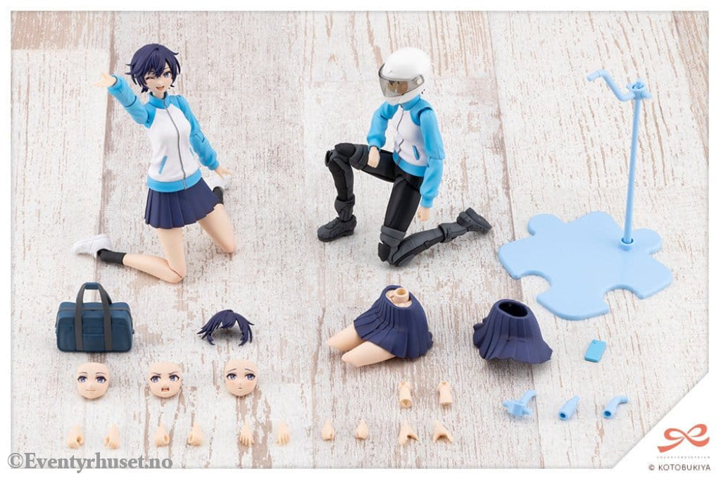 Sousai Shojo Teien Plastic Model Kit 1/10 Rui Saotome Touhou High School Tracksuit 16 cm Manga & Anime