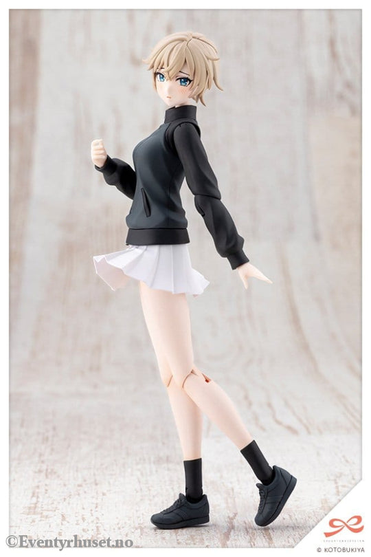 Sousai Shojo Teien Plastic Model Kit 1/10 Rui Saotome Touhou High School Tracksuit Dreaming Style Midnight Onyx 16 cm