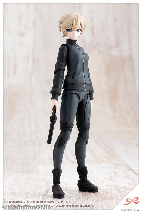 Sousai Shojo Teien Plastic Model Kit 1/10 Rui Saotome Touhou High School Tracksuit Dreaming Style Midnight Onyx 16 cm