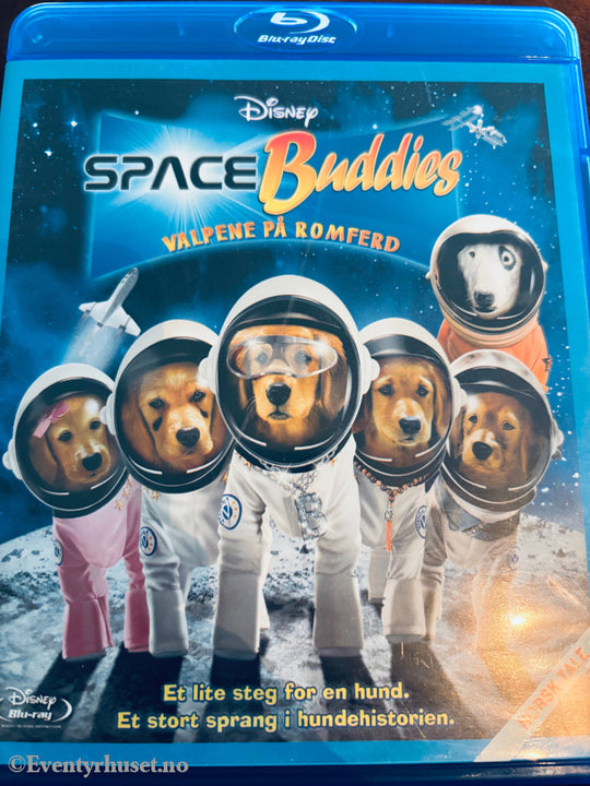 Space Buddies: Valpene på Romferd. Blu-ray Disc.