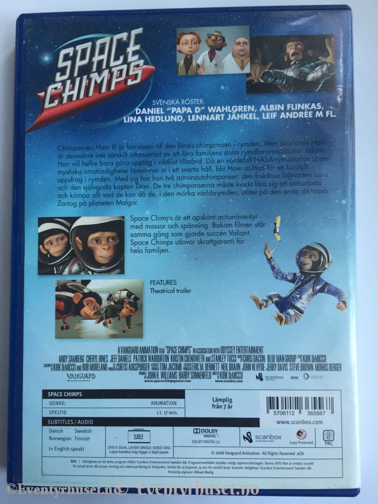 Space Chimps. Dvd. Dvd