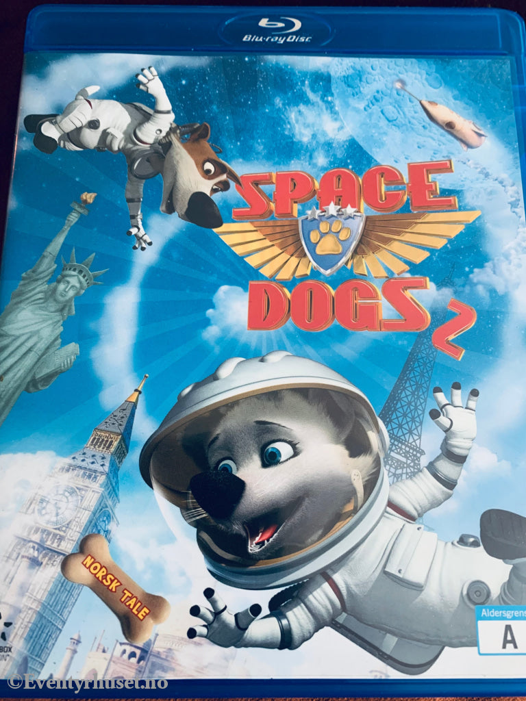 Space Dogs 2. Blu Ray Leiefilm. Blu-Ray Disc