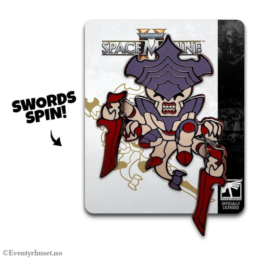 Space Marine 2 Pin Badge Tyranid Warrior 5 cm Fashion & Accessories