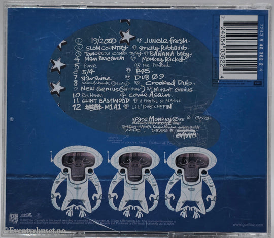 Spacemonkeyz vs. Gorillaz. 2002. Laika Come Home. . CD.