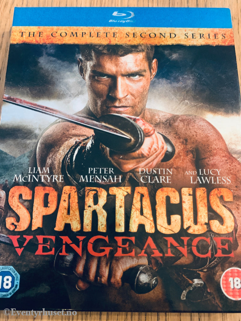 Spartacus: Vengeance – The Complete Second Series (2012). Blu-Ray.
