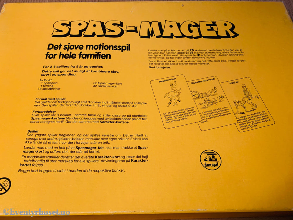 Spas-Mager. Brettspill. Brettspill