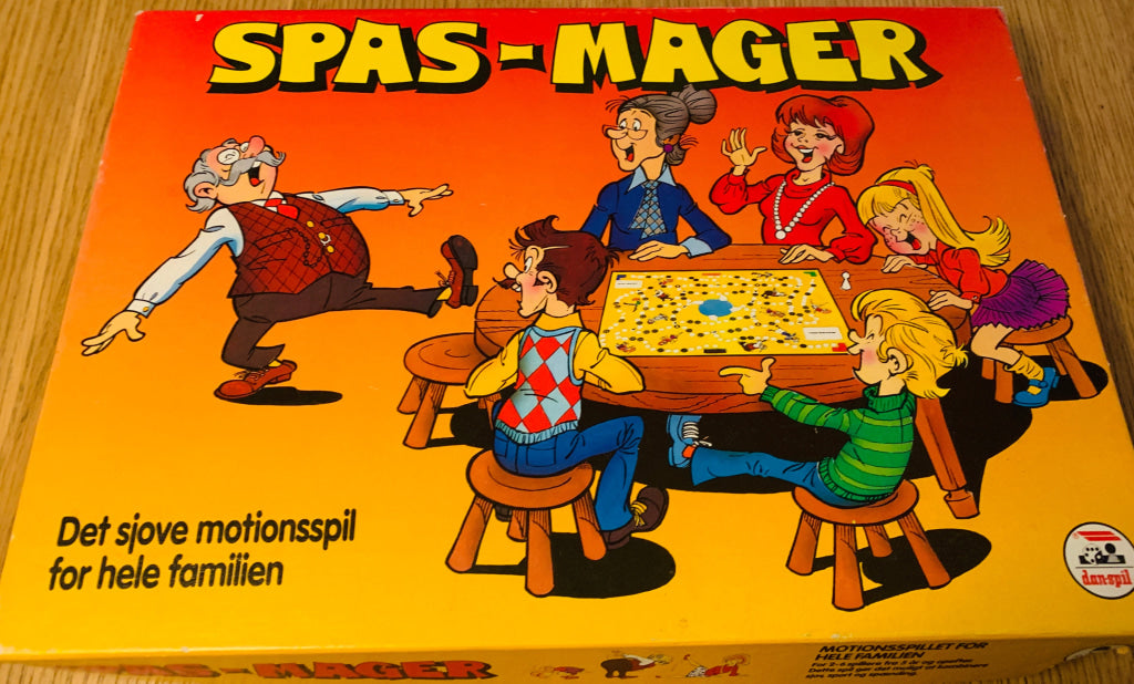 Spas-Mager. Brettspill. Brettspill
