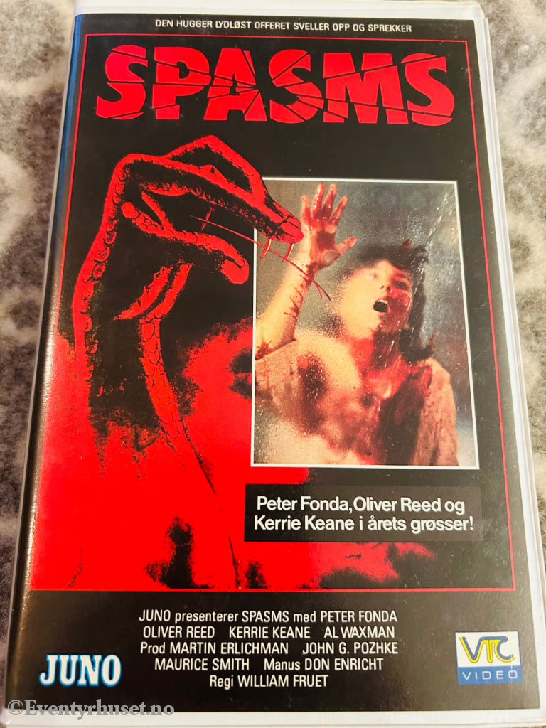 Spasms. Vhs Big Box. Box