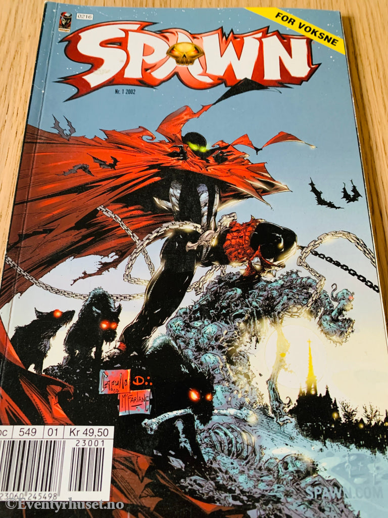 Spawn. 2002/01. Tegneserieblad