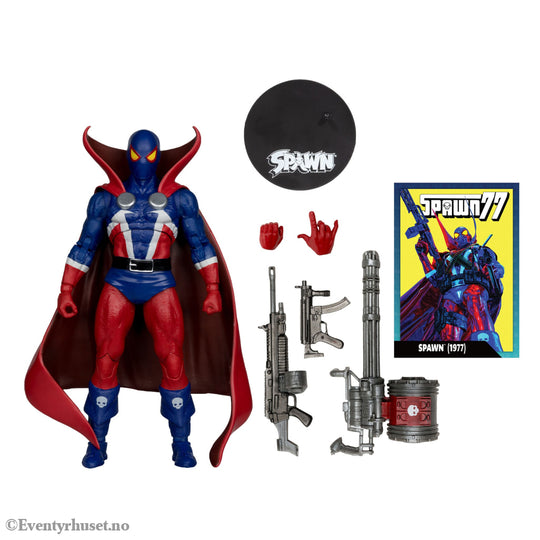 Spawn Page Punchers Action Figure Spawn 1977 Red and Blue (Chase) Red Platinum Edition 18 cm. Mint In Sealed Box