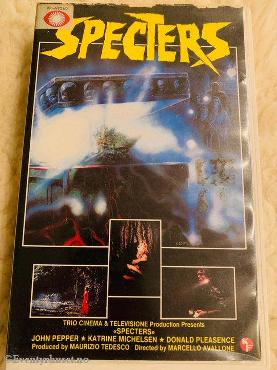 Specters. 1987. Vhs Big Box. Box