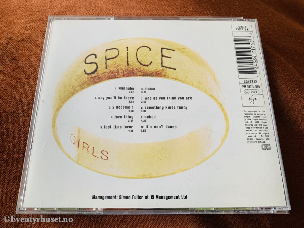 Spice Girls. 1996. Cd. Cd