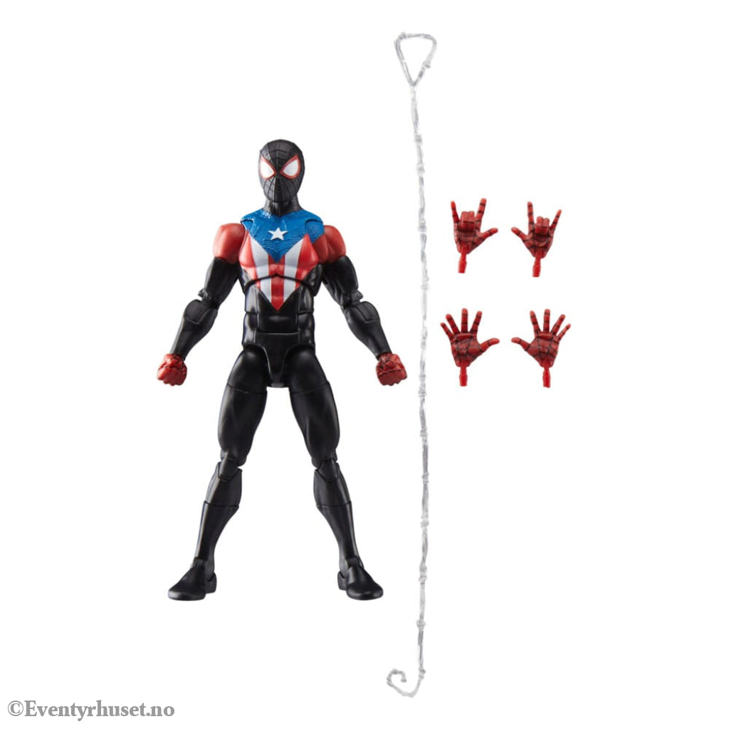 Spider-Man 2 Marvel Legends Gamerverse Action Figure Miles Morales (Boricua Suit) 15 cm Toys