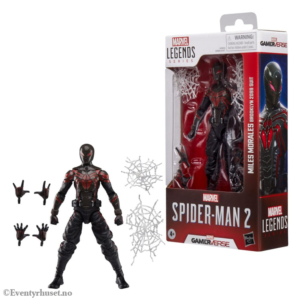 Spider-Man 2 Marvel Legends Gamerverse Action Figure Miles Morales (Brooklyn 2099 Suit) 15 cm Toys