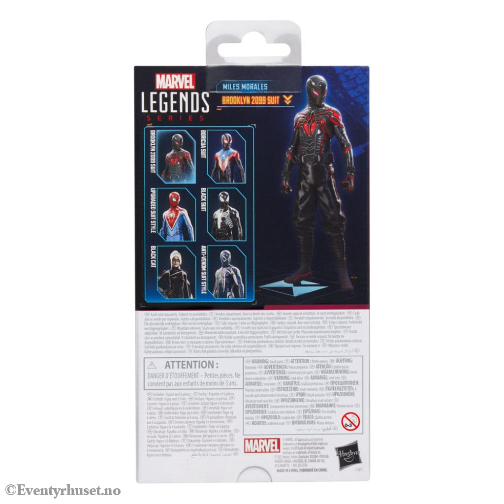 Spider-Man 2 Marvel Legends Gamerverse Action Figure Miles Morales (Brooklyn 2099 Suit) 15 cm Toys