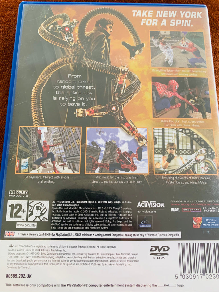 Spider-Man 2. Ps2. Ps2