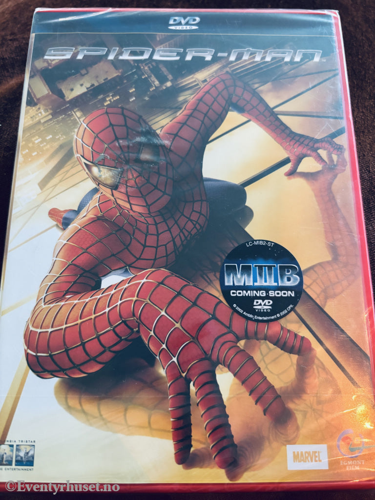 Spider-Man (2002). DVD. Ny i plast!