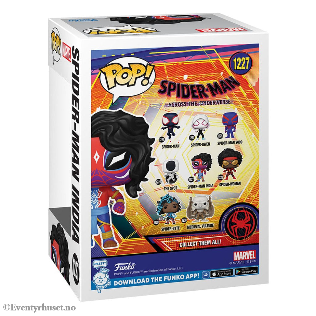 Spider-Man: Across the Spider-Verse POP! Movies Vinyl Figure Spider-Man India 9 cm Collectibles