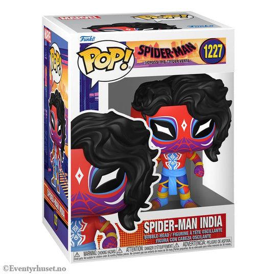 Spider-Man: Across the Spider-Verse POP! Movies Vinyl Figure Spider-Man India 9 cm Collectibles