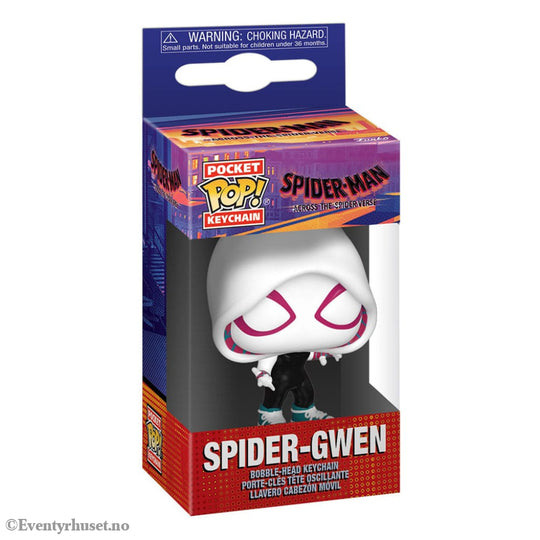Spider-Man: Across the Spider-Verse POP! Vinyl Keychains 4 cm Spider-Gwen Display (12) Fashion & Accessories
