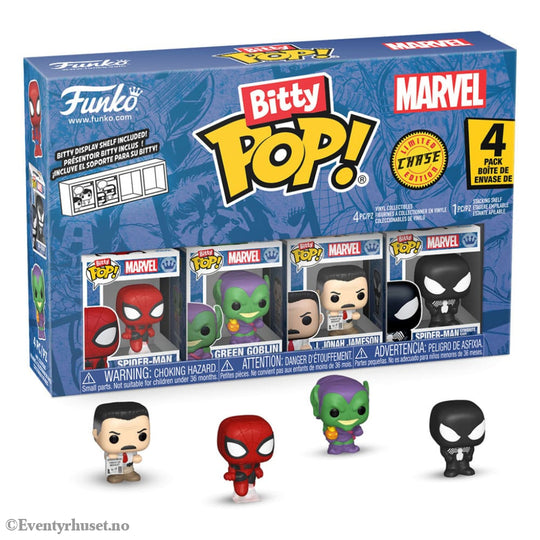 Spider-Man Bitty POP! Vinyl Figure 4-Pack Series 1 2 cm Collectibles
