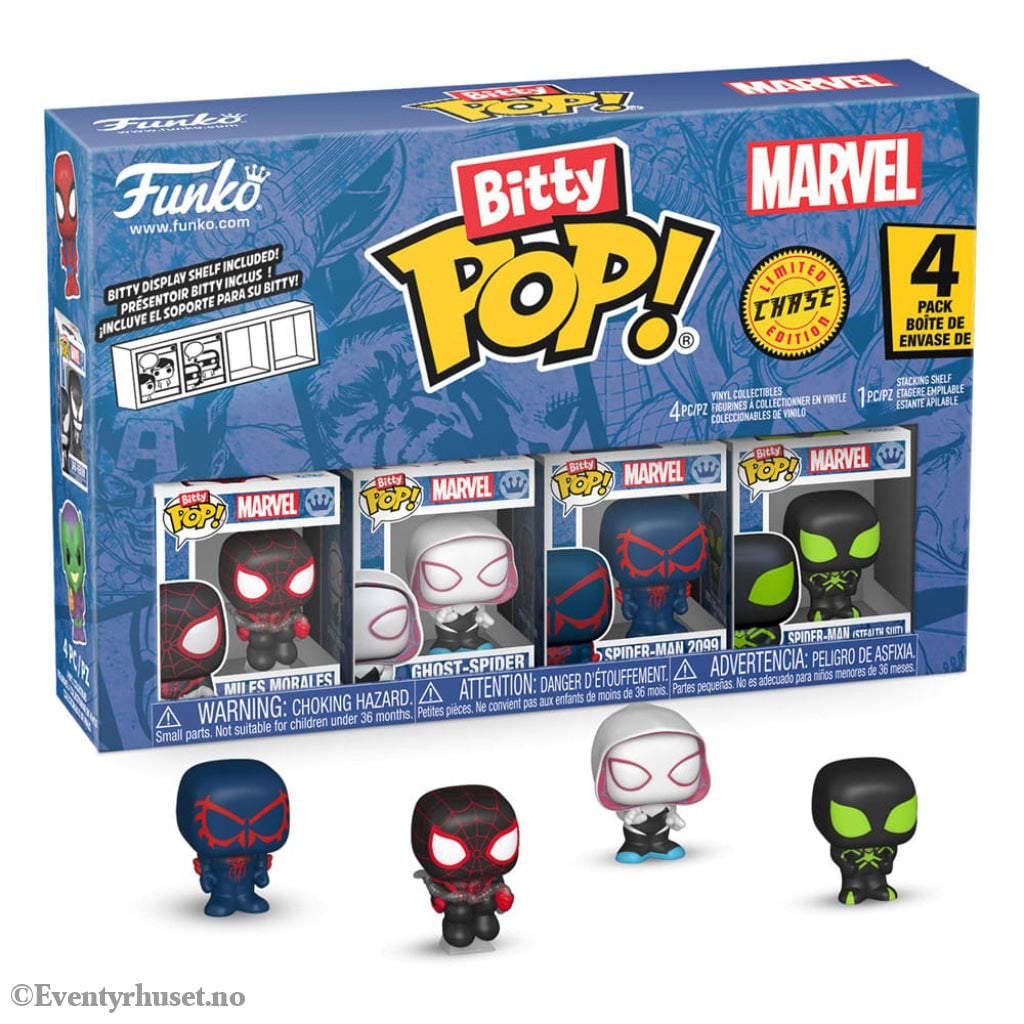 Spider-Man Bitty POP! Vinyl Figure 4-Pack Series 2 2 cm Collectibles
