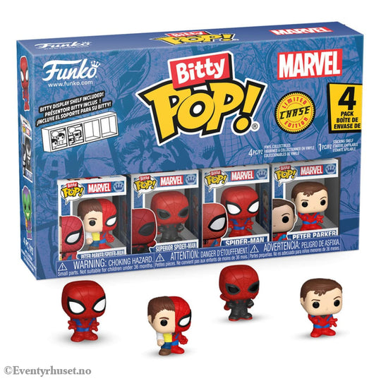 Spider-Man Bitty POP! Vinyl Figure 4-Pack Series 4 2 cm Collectibles