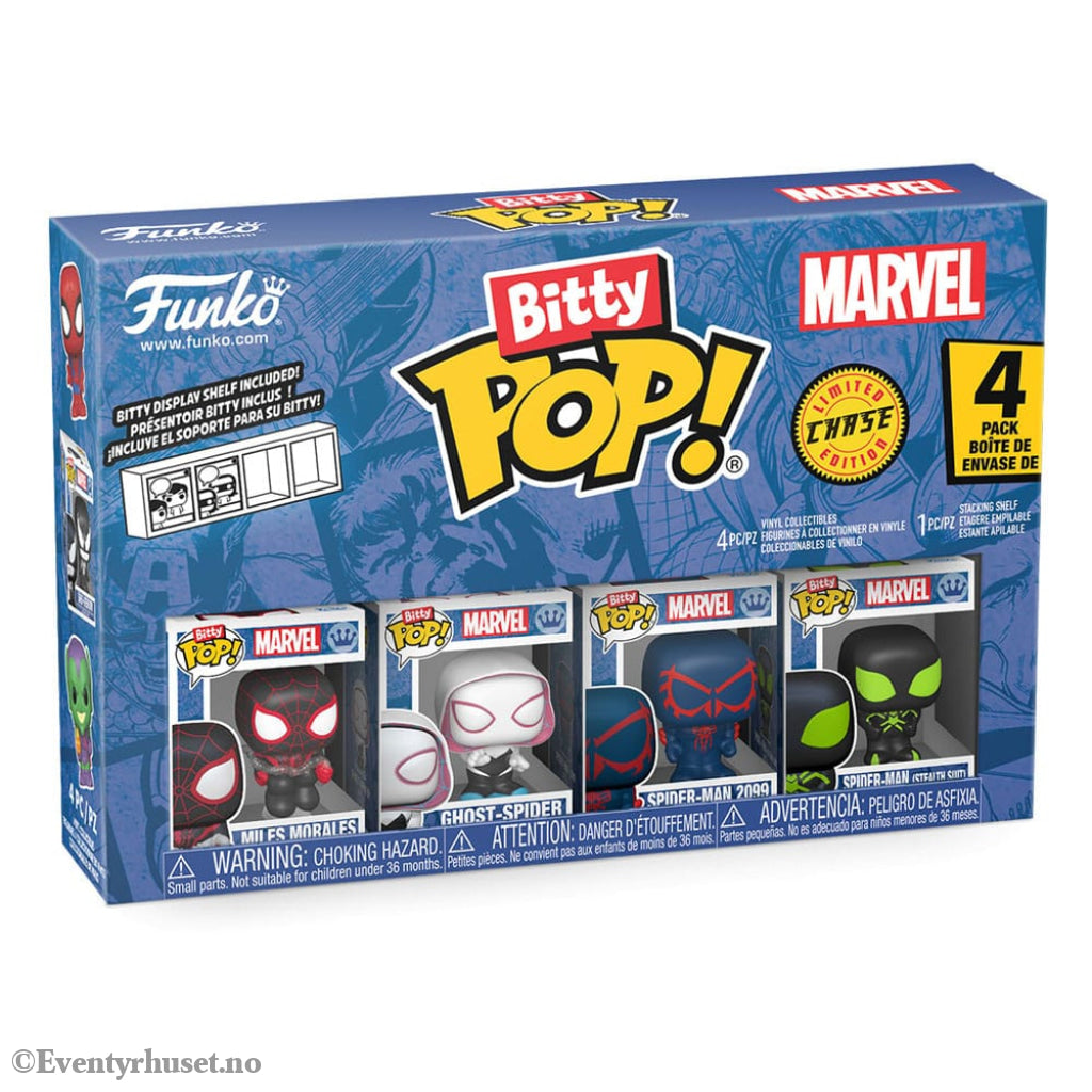Spider-Man Bitty POP! Vinyl Figure 4-Pack Series 2 2 cm Collectibles