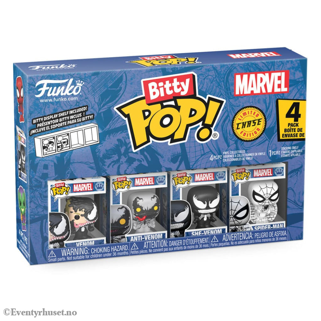 Spider-Man Bitty POP! Vinyl Figure 4-Pack Series 3 2 cm Collectibles