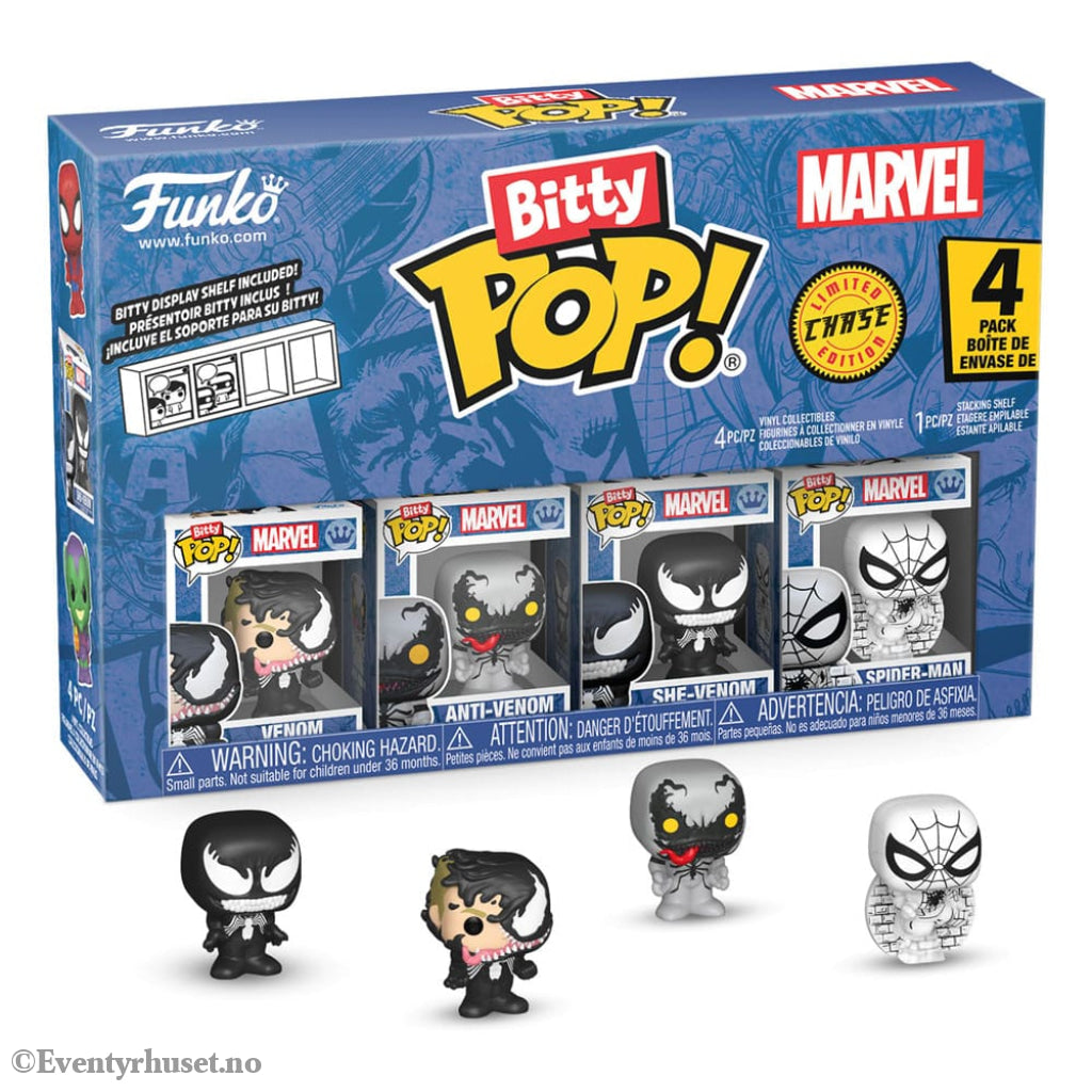 Spider-Man Bitty POP! Vinyl Figure 4-Pack Series 3 2 cm Collectibles