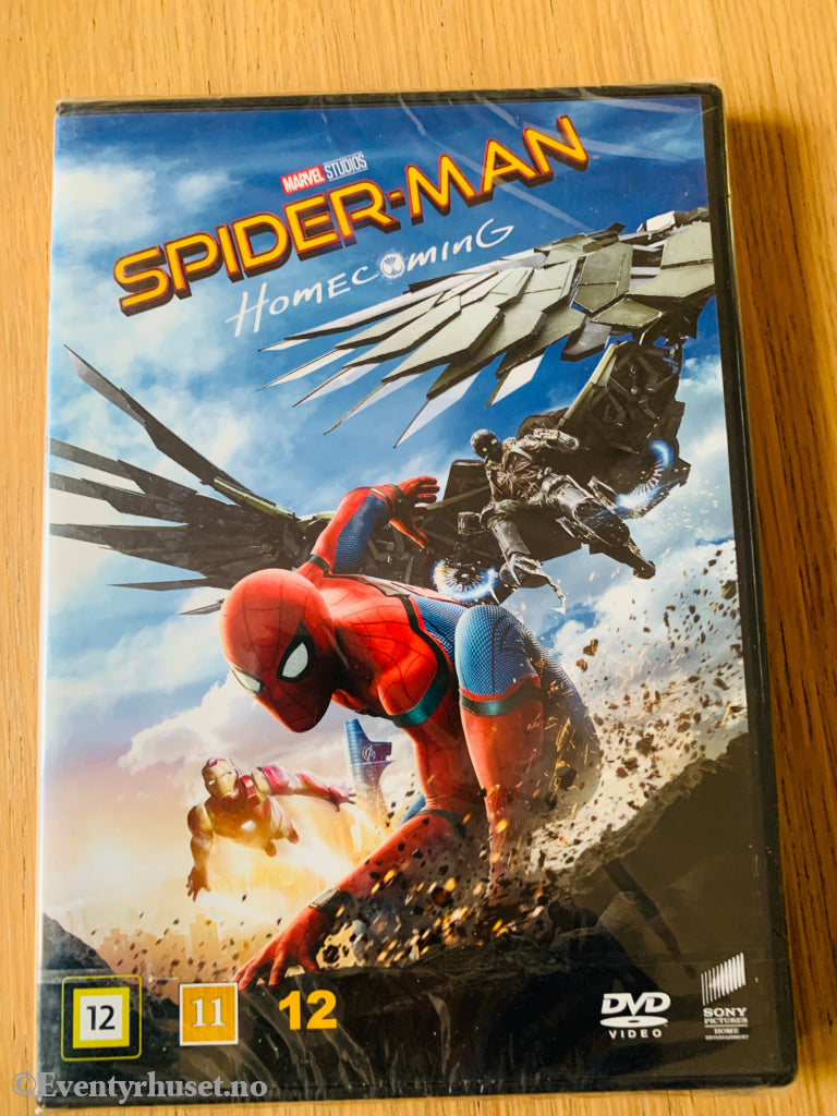 Spider-Man Homecoming. DVD. Ny i plast!