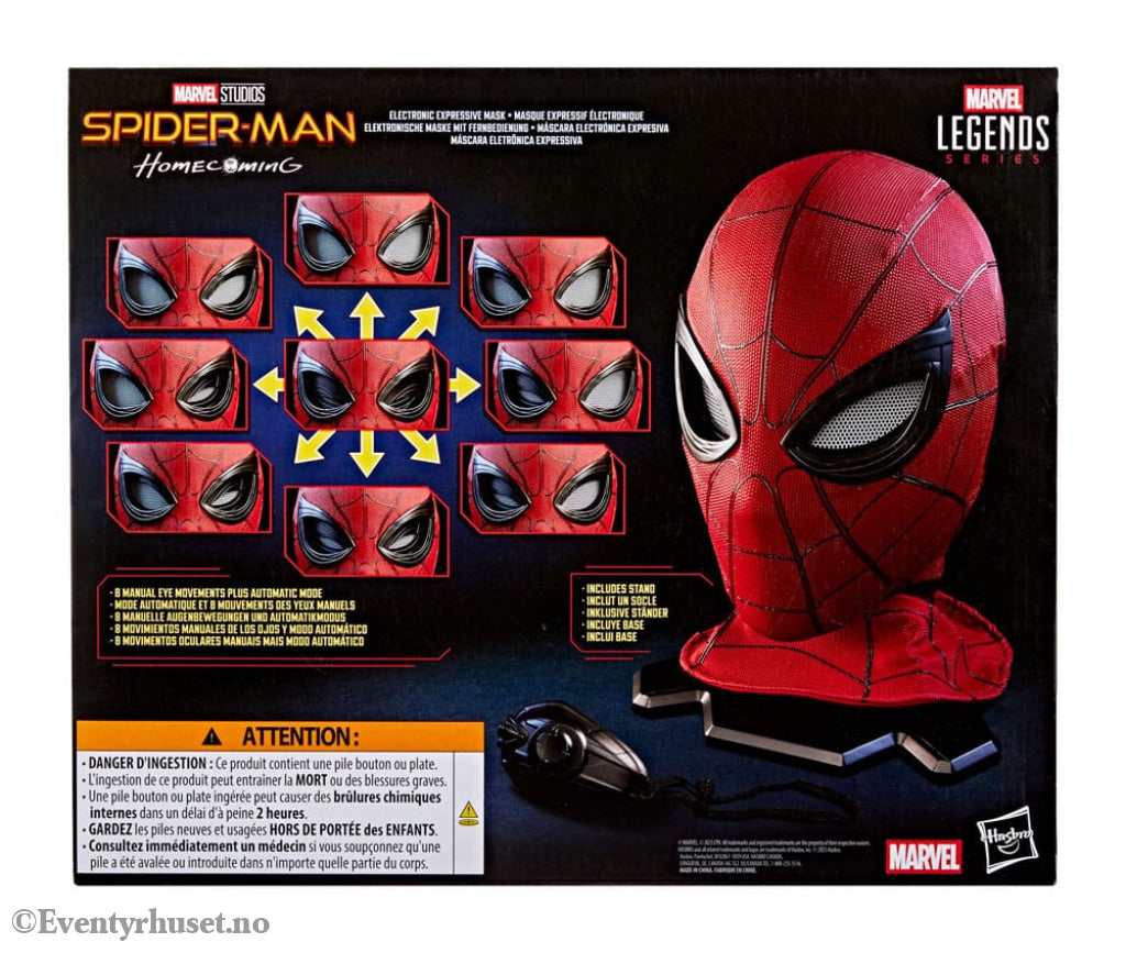 Spider-Man: Homecoming Electronic Expressive Mask Spider-Man Toys