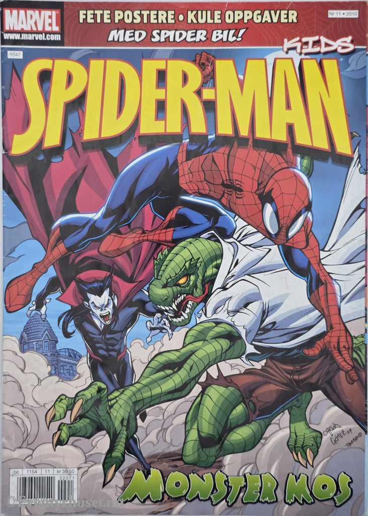 Spider-Man Kids Nr. 11/2010 – Monster-Mo . Aktivitetshefte.