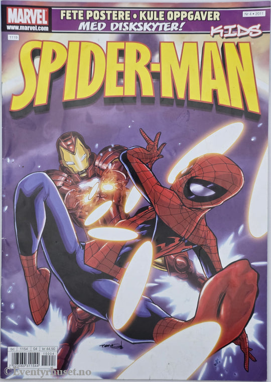 Spider-Man Kids Nr. 4/2011 . Aktivitetshefte.