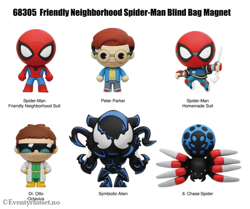 Spider-Man Magnets blind pack Display (12) Home & Gifts