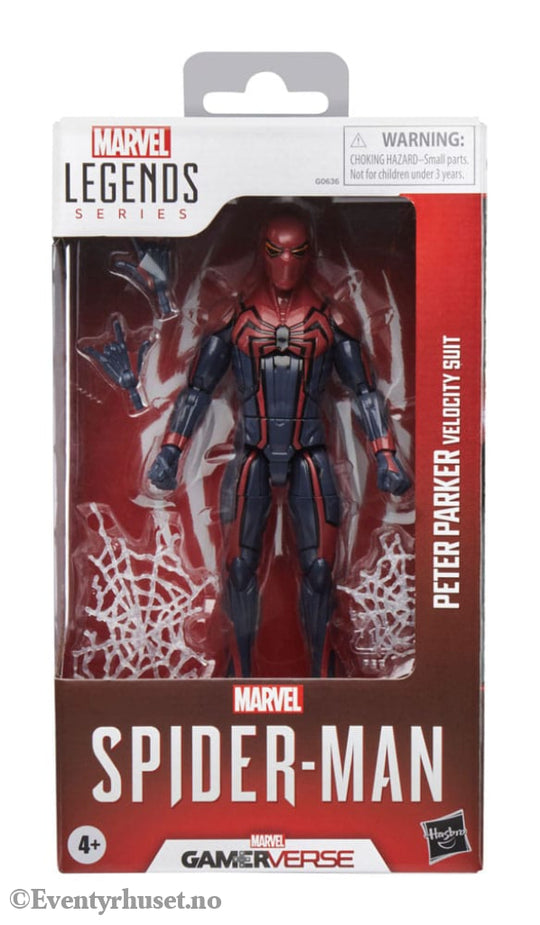 Spider-Man Marvel Legends Gamerverse Action Figure Peter Parker Velocity Suit 15 cm Toys