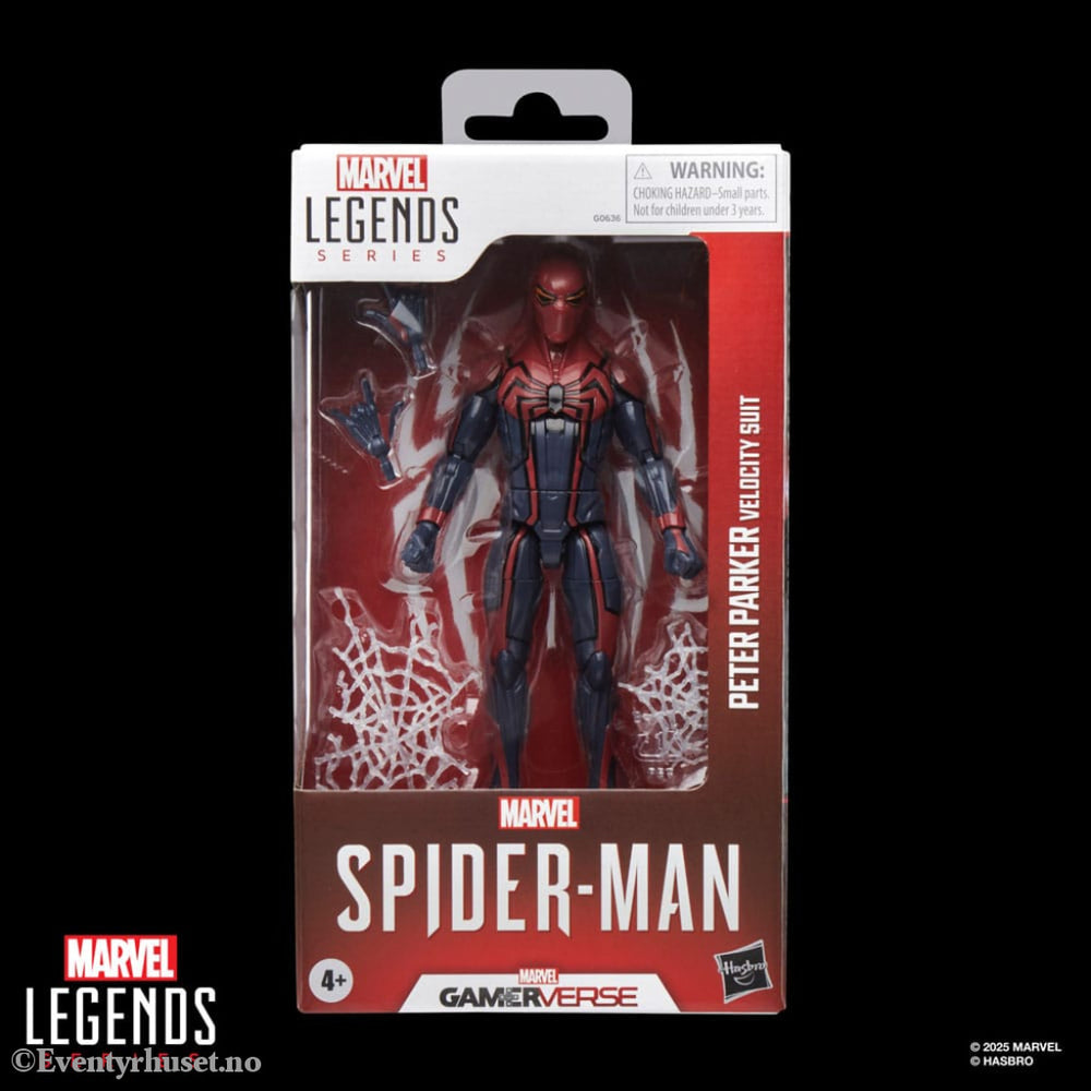 Spider-Man Marvel Legends Gamerverse Action Figure Peter Parker Velocity Suit 15 cm Toys