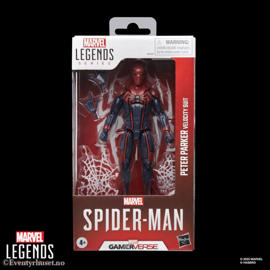 Spider-Man Marvel Legends Gamerverse Action Figure Peter Parker Velocity Suit 15 cm Toys