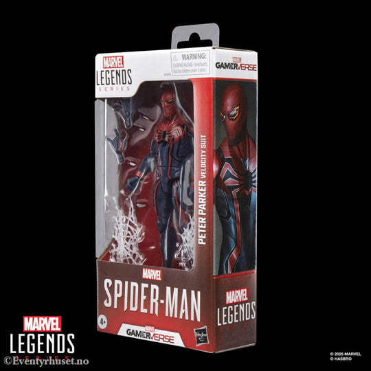 Spider-Man Marvel Legends Gamerverse Action Figure Peter Parker Velocity Suit 15 cm Toys