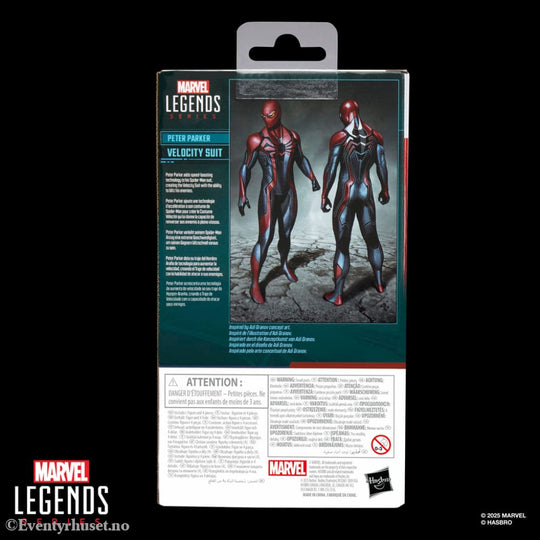Spider-Man Marvel Legends Gamerverse Action Figure Peter Parker Velocity Suit 15 cm Toys