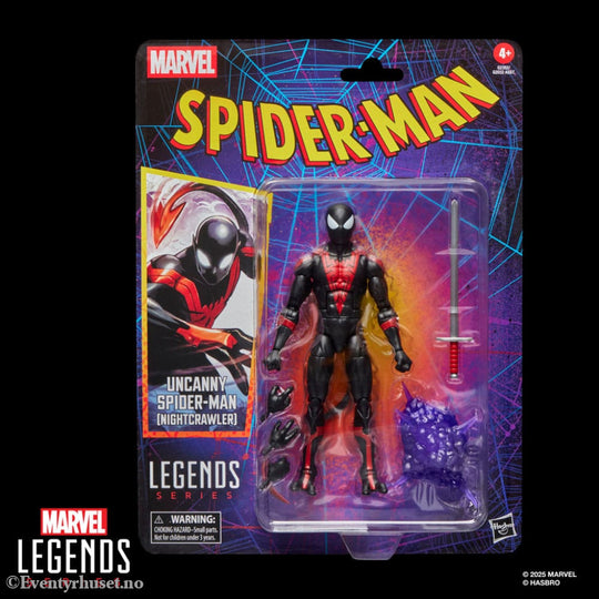 Spider-Man Marvel Legends Retro Action Figure Uncanny Spider-Man (Nightcrawler) 15 cm Toys