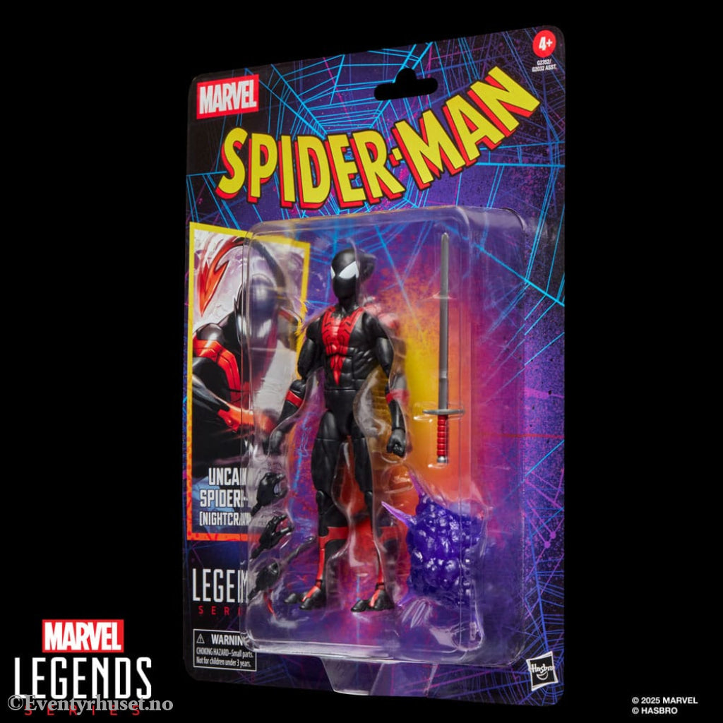 Spider-Man Marvel Legends Retro Action Figure Uncanny Spider-Man (Nightcrawler) 15 cm Toys
