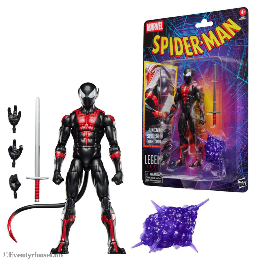 Spider-Man Marvel Legends Retro Action Figure Uncanny Spider-Man (Nightcrawler) 15 cm Toys
